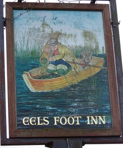 Eels Foot inn sign